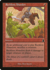 Renúncia Imprudente / Reckless Abandon - Magic: The Gathering - MoxLand
